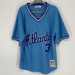 Dale Murphy #3 Atlanta Braves Jersey Mitchell & Ness Cooperstown Size 48